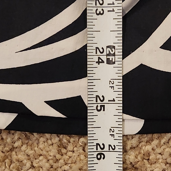 Ann Taylor Factory Full A- line skirt Size 10 Colors Black and White - Picture 6 of 10